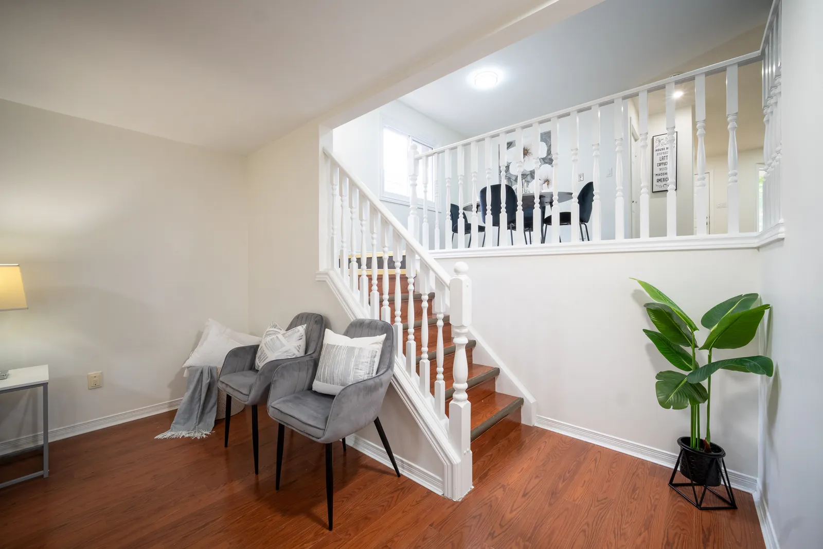 Entry & stairs